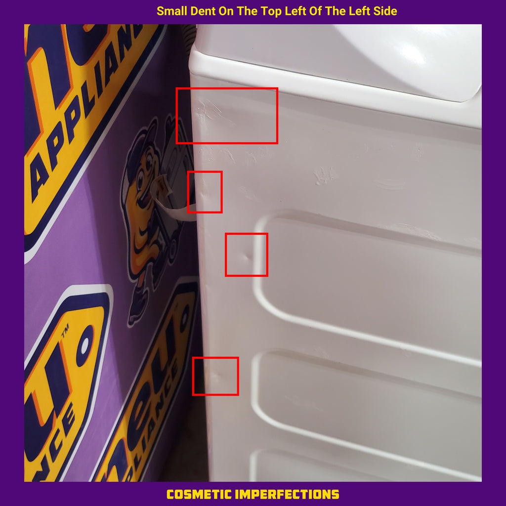 Pictures of Hotpoint Top Load 3.8 Cu. Ft. Washer with Stainless Steel Basket and Heavy Duty Agitator HTW240ASKWS and Hotpoint Electric Vented 6.2 Cu. Ft. Dryer with Aluminized Alloy Drum HTX24EASKWS - Certified Refurbished - Neu Appliance Outlet - Discount Appliance Outlet in Austin, Tx