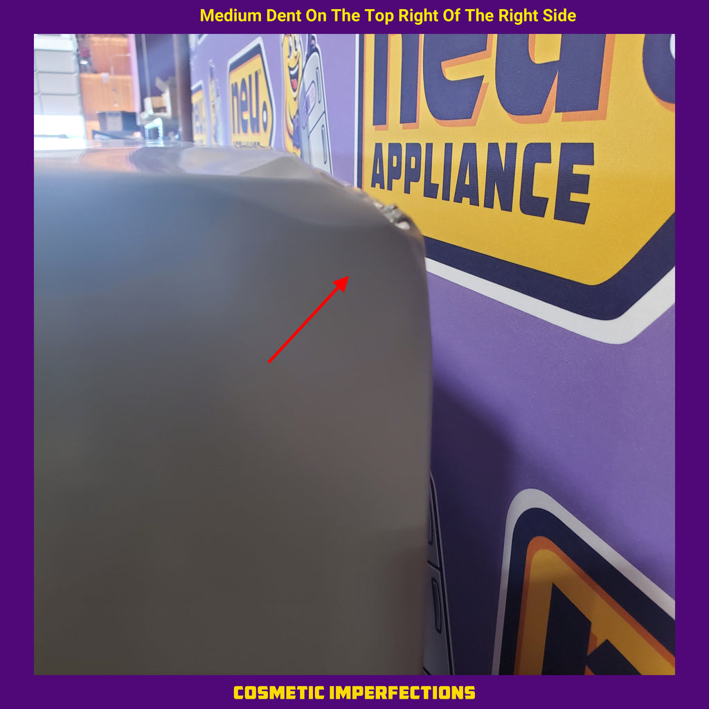 Pictures of Frigidaire 21 Cu. Ft. Counter-Depth Side-by-Side Refrigerator in Fingerprint-Resistant Stainless Steel - 3SD395 - FRSG2115AV - Scratch & Dent (Major) - Neu Appliance Outlet - Discount Appliance Outlet in Austin, Tx