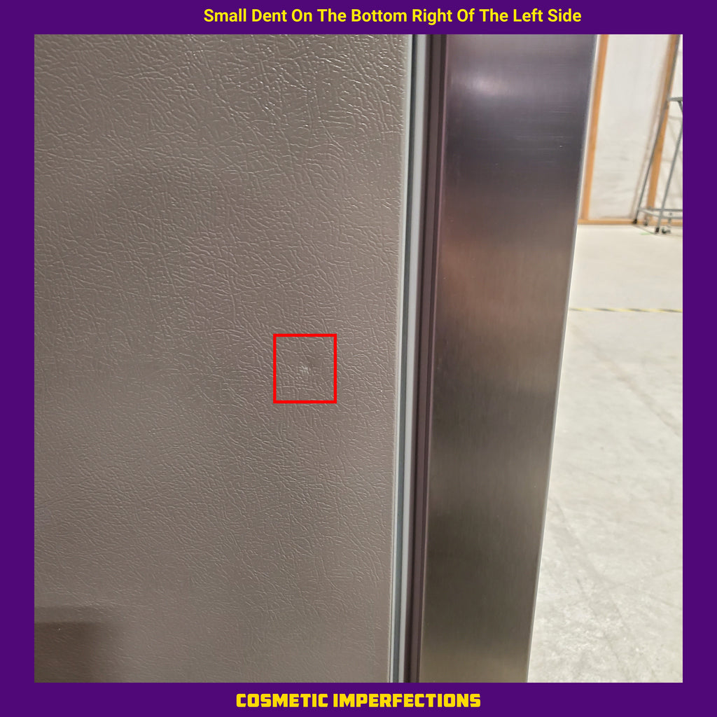 Pictures of Frigidaire 25.6-cu ft ENERGY STAR Side-by-Side Refrigerator with Ice Maker in Fingerprint Resistant Stainless Steel 3SD673 - FRSS26L3AF - Scratch and Dent (Minor) - Neu Appliance Outlet - Discount Appliance Outlet in Austin, Tx