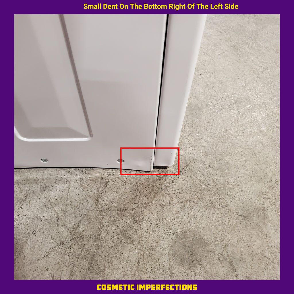 Pictures of Frigidaire Electric Washer/Dryer Laundry Center - 3.9 Cu. Ft Washer and 5.5 Cu. Ft. Dryer FLCE7522AW - Scratch & Dent (Minor) - Neu Appliance Outlet - Discount Appliance Outlet in Austin, Tx