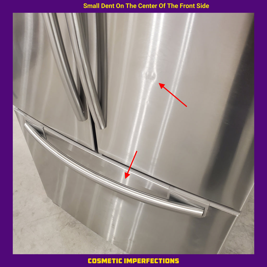 Pictures of Samsung Stainless Steel 36" French Door Refrigerator with Spill Proof Shelving and Twin Cooling System RF263AERS - Certified Refurbished - Neu Appliance Outlet - Discount Appliance Outlet in Austin, Tx