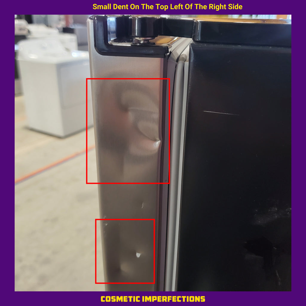 Pictures of Vissani 7.1 cu. ft. Manual Defrost Convertible Upright Freezer in Stainless Steel Look MDUFC7SS4 - Scratch & Dent (Minor) - Neu Appliance Outlet - Discount Appliance Outlet in Austin, Tx