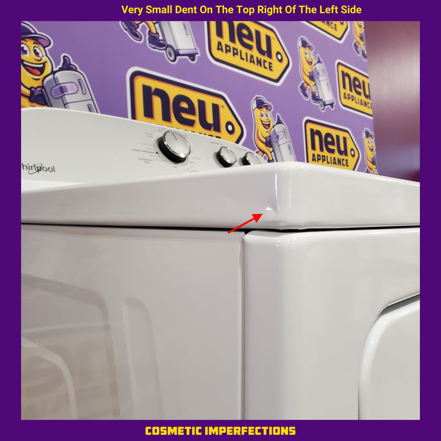 Whirlpool White Electric Extra Large 7.0 Cu. Ft. Dryer with Wrinkle Shield 22231SD297 - WED4815EW - Open Box