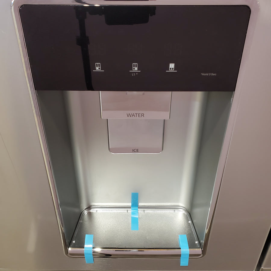 Whirlpool Stainless Steel Counter Depth 4 Door French Door Refrigerator with Ice Maker in Door and Triple Evaporation System 30131SD2 - WRQC7836RZ - Open Box