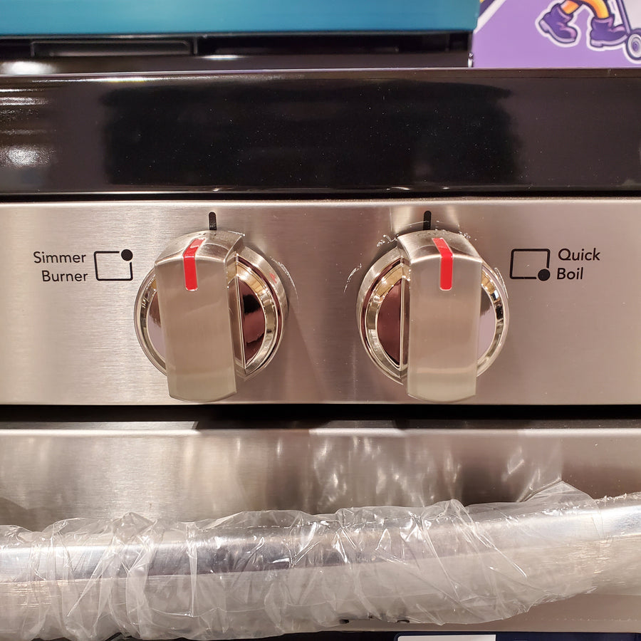 Frigidaire Gallery 6 cu. ft. 5 Burner Slide-In Gas Range with Total Convection and Air Fry, Smudge Proof Stainless Steel 20531SD494 - GCRG3060BF - Scratch & Dent (Minor)