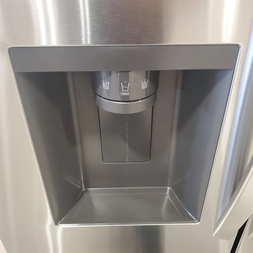 Pictures of LG 25.5-cu ft Counter-depth Smart French Door Refrigerator with Dual Ice Maker (Fingerprint Resistant) ENERGY STAR-LRFXC2606S-Open Box - Neu Appliance Outlet - Discount Appliance Outlet in Austin, Tx