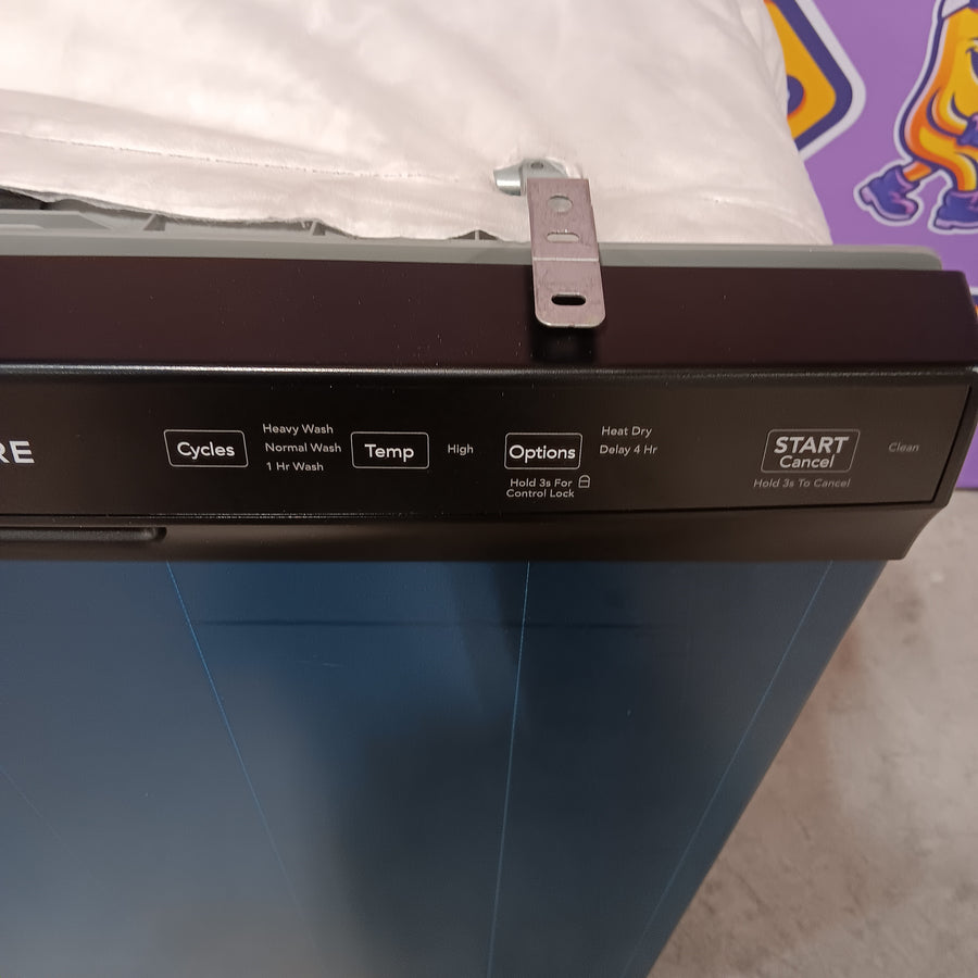 Frigidaire Front Control Built-In Tall Tub Dishwasher in Black with 3-Cycles, 55 dBA 25136SD613 - FFCD2413UB