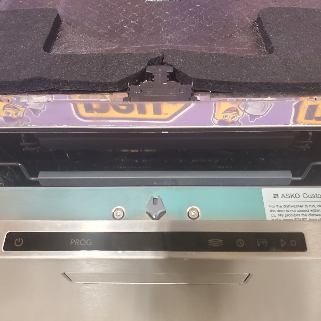 Pictures of ASKO 24" Dishwasher with Front Control, Pocket Handle, Stainless Steel tub, 3 Racks, 42 dBA, ADA DBI564IS - Open Box - Neu Appliance Outlet - Discount Appliance Outlet in Austin, Tx