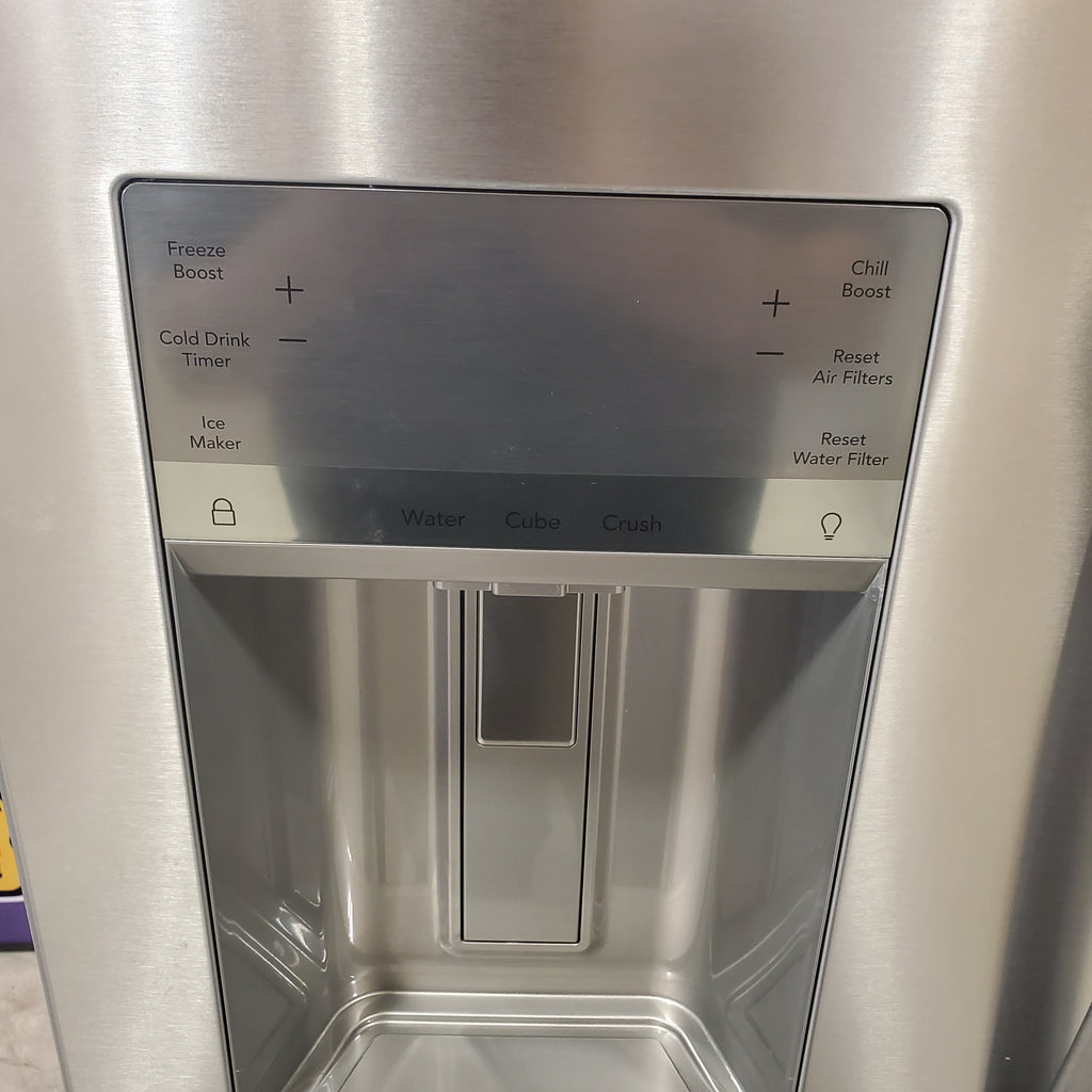 Pictures of Smudge-Proof Stainless Steel ENERGY STAR Frigidaire Gallery 27.8 cu. ft. 3 Door French Door Refrigerator with Dual Ice Maker- Open Box - Neu Appliance Outlet - Discount Appliance Outlet in Austin, Tx