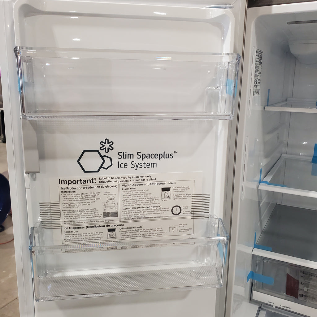 Pictures of LG 28 cu. ft. 4-Door French Door, Standard Depth, Ice & Water, Double Freezer, Stainless Steel 3SD677 - LMXS28626S - Scratch & Dent (Minor) - Neu Appliance Outlet - Discount Appliance Outlet in Austin, Tx