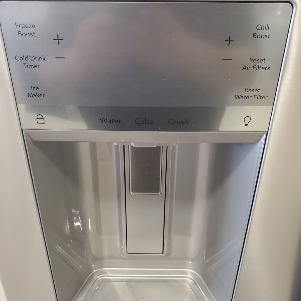 Pictures of Smudge-Proof Stainless Steel ENERGY STAR Frigidaire Gallery 27.8 cu. ft. 3 Door French Door Refrigerator with Dual Ice Maker- Open Box - Neu Appliance Outlet - Discount Appliance Outlet in Austin, Tx