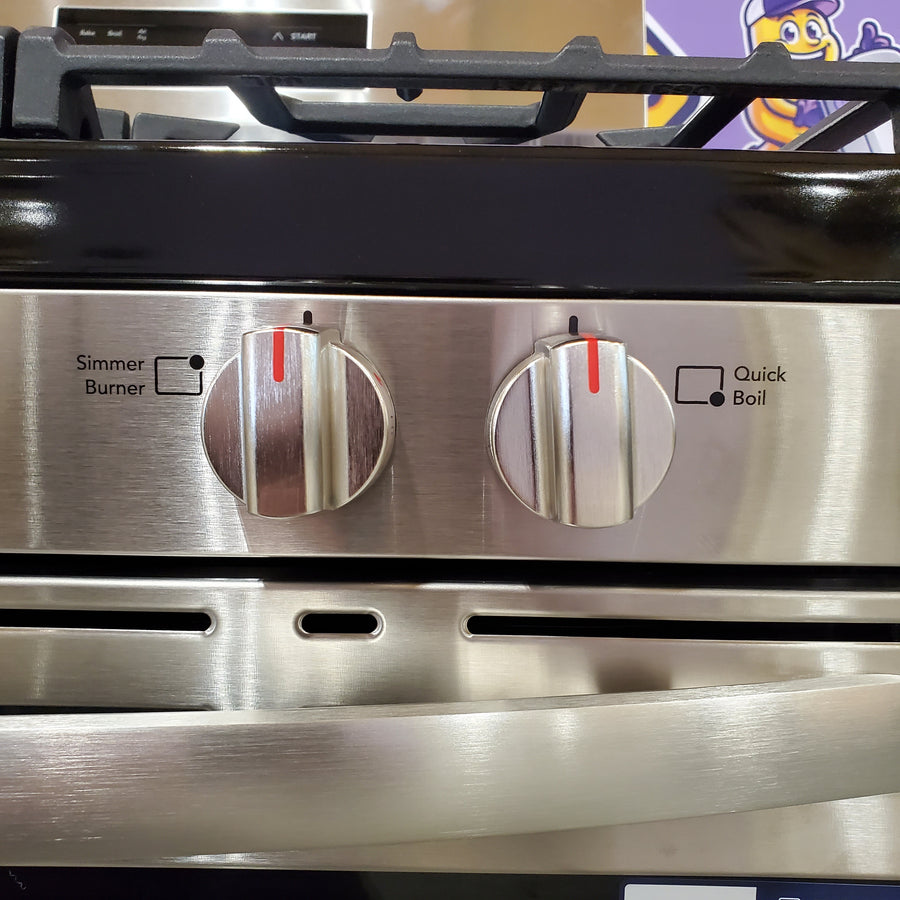 Frigidaire Stainless Steel Gas Range with Air Fry and Five Burner Cooktop 20531SD487 - FCRG3083AS - Scratch & Dent (Minor)