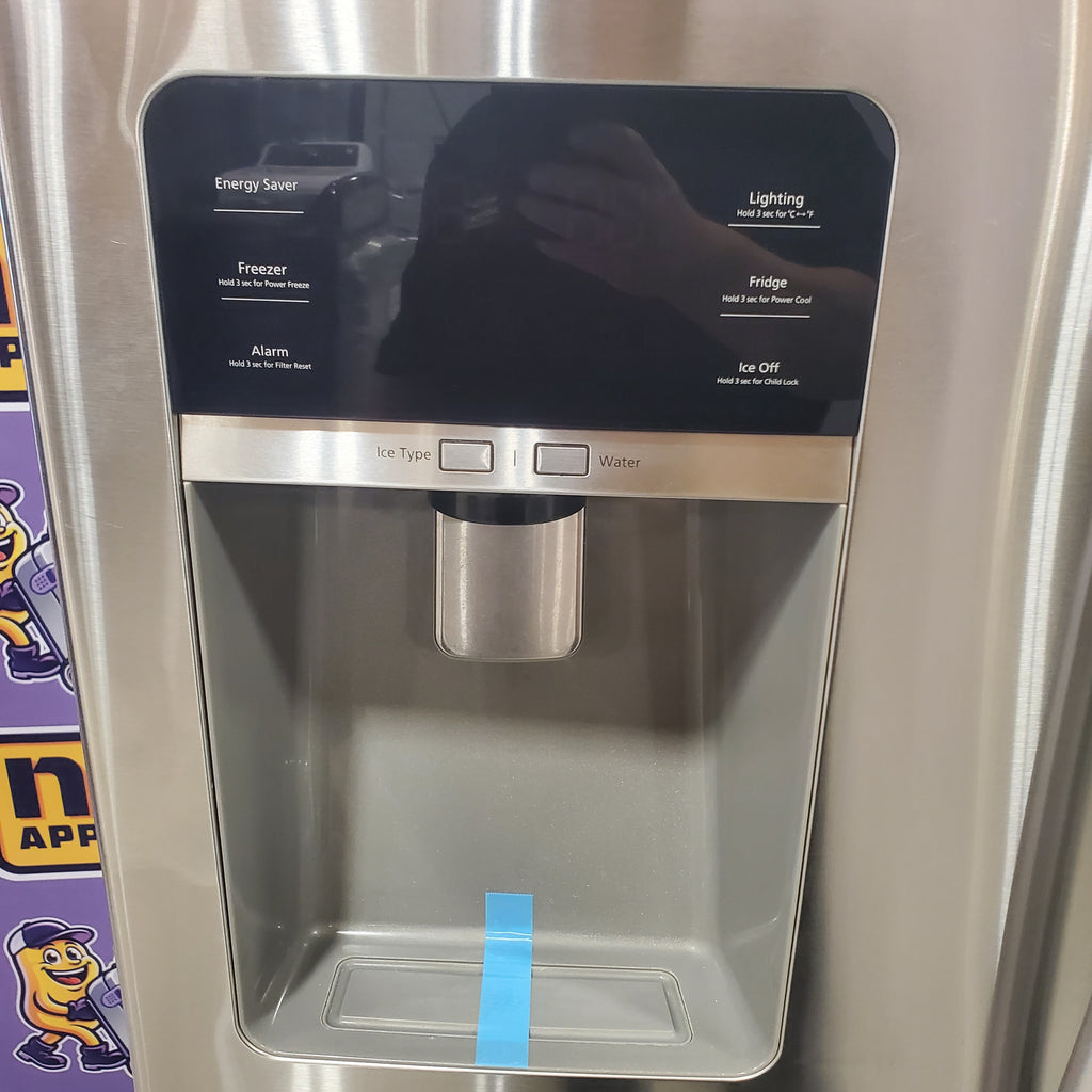 Pictures of Samsung 28.5 cu. ft. French Door Refrigerator Stainless Steel-RFG298HDRS-Certified Refurbished - Neu Appliance Outlet - Discount Appliance Outlet in Austin, Tx