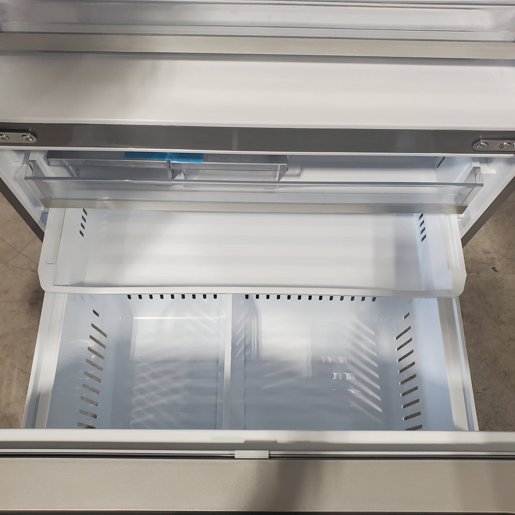 Pictures of LG 26 cu. ft. Smart Counter-Depth MAX French Door Refrigerator with 4 types of ice in PrintProof Stainless Steel-LRYXC2606S-Open Box - Neu Appliance Outlet - Discount Appliance Outlet in Austin, Tx