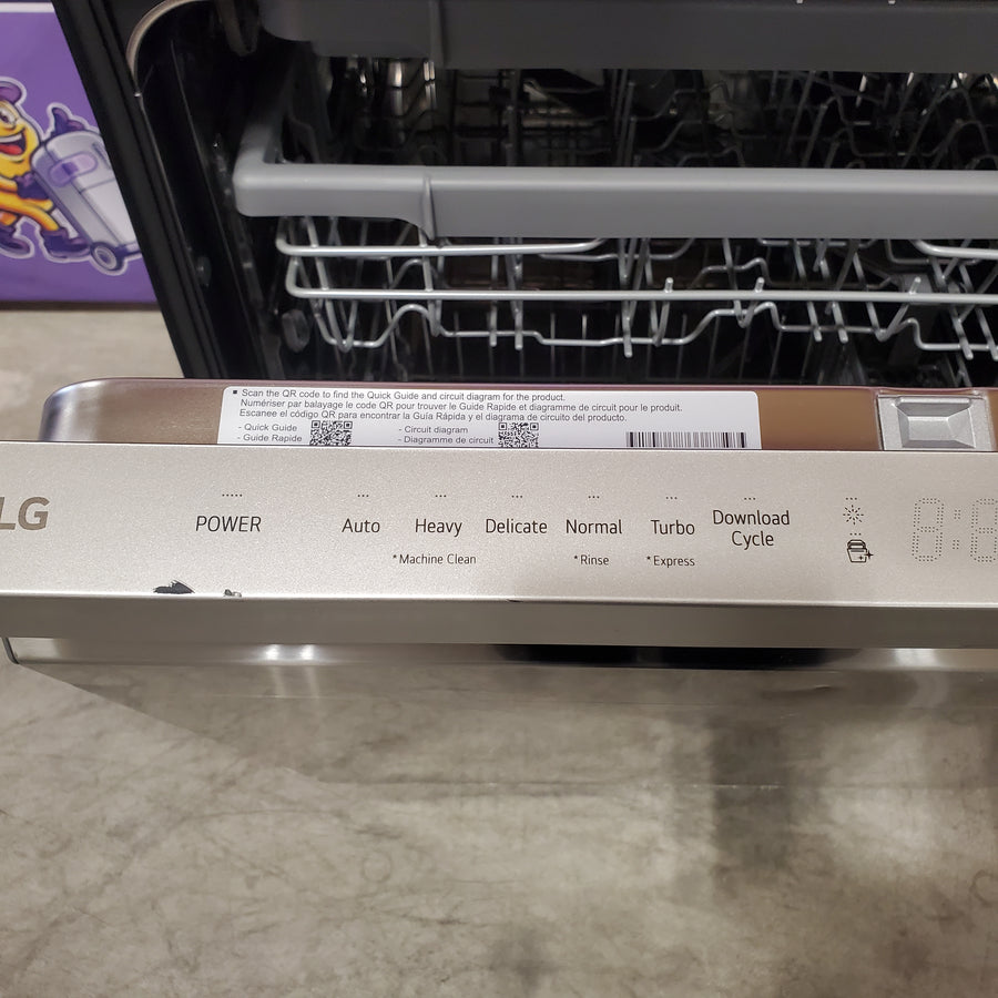 LG Top Control Dishwasher with QuadWash™ and Dynamic Dry™ 251315SD1137 - LDPN454HT - Scratch & Dent (Moderate)