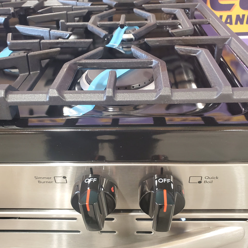 Pictures of Frigidaire Stainless Steel 30" 5 Burner Gas Range with Even Baking Technology FCRG3052BS - Scratch & Dent - Minor - Neu Appliance Outlet - Discount Appliance Outlet in Austin, Tx