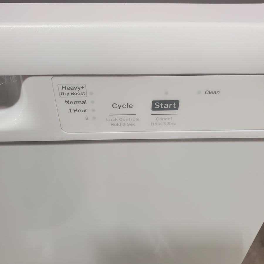 GE® ENERGY STAR® Dishwasher with Front Controls in White 25133SD441 - GDF460PGTWW - Open Box