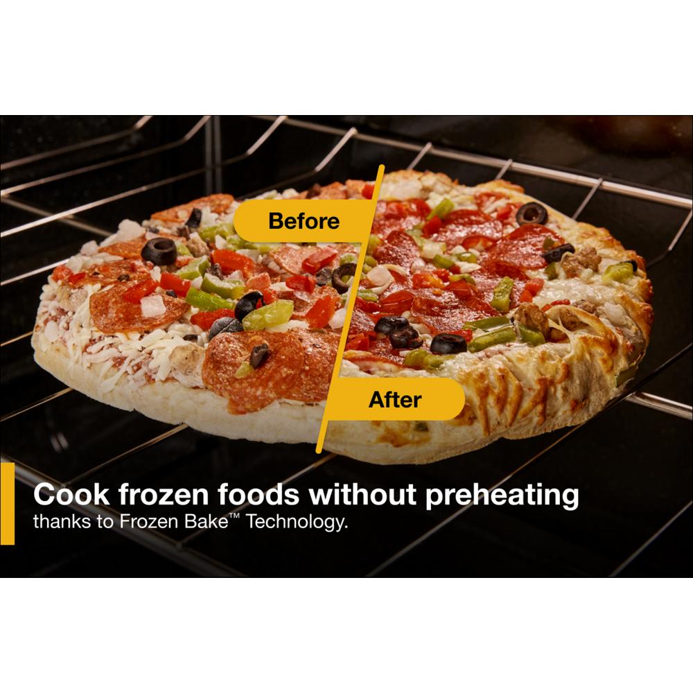 Pictures of Whirlpool Stainless 5.1 Cu. Ft. Freestanding Gas Range with Broiler Drawer and Two Speed Heat Burners WFG320M0MS - New In Box - Neu Appliance Outlet - Discount Appliance Outlet in Austin, Tx