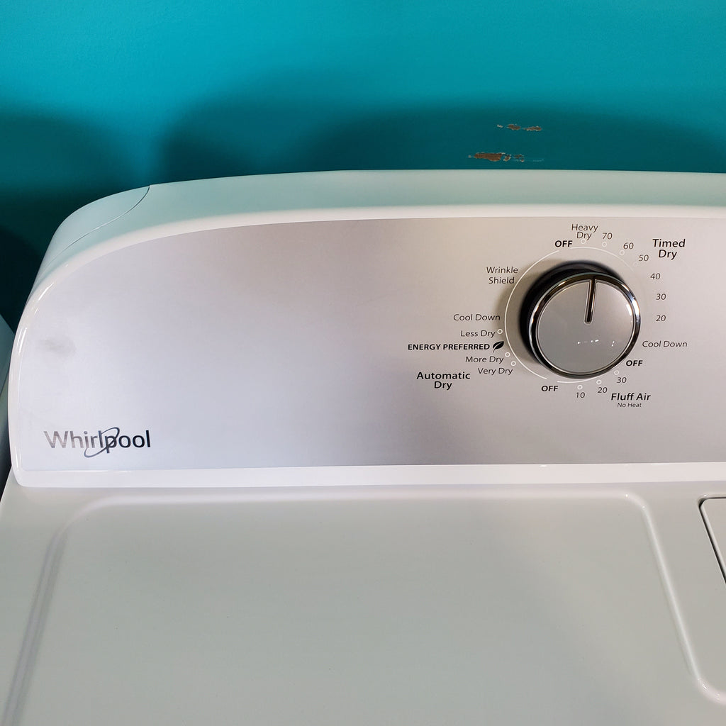 Pictures of Neu Preferred Whirlpool Agitator Washer & Electric Dryer Set: 3.5 cu. ft. Agitator Washer With Extra Water Cycle / Option & 7.0 cu. ft. Electric 220v Dryer With Auto Sensor Dry - Certified Refurbished - Neu Appliance Outlet - Discount Appliance Outlet in Austin, Tx