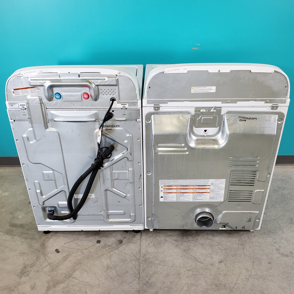 Pictures of Neu Preferred Whirlpool Agitator Washer & Electric Dryer Set: 3.5 cu. ft. Agitator Washer With Extra Water Cycle / Option & 7.0 cu. ft. Electric 220v Dryer With Auto Sensor Dry - Certified Refurbished - Neu Appliance Outlet - Discount Appliance Outlet in Austin, Tx