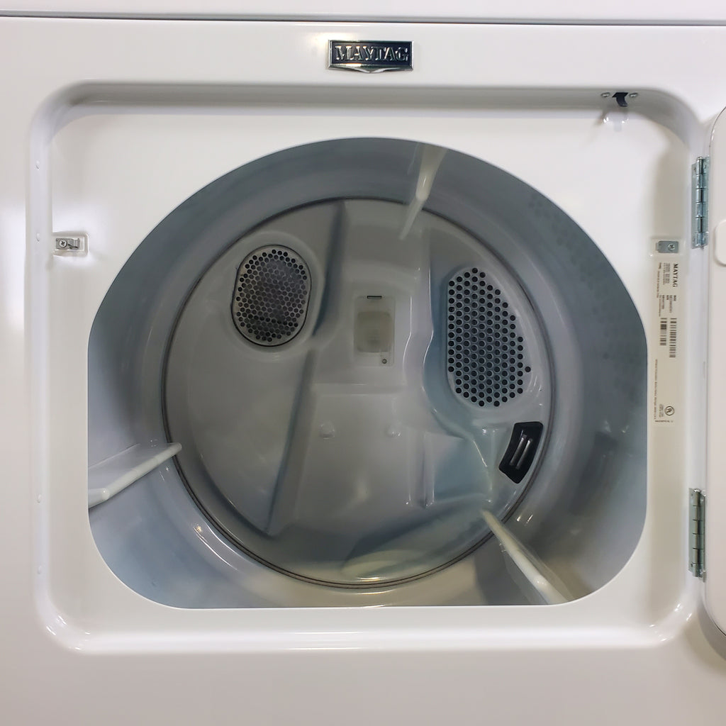 Pictures of Neu Elite Maytag Bravos High Capacity Impeller Washer & Gas Dryer Set: 4.3 cu. ft. High Capacity Impeller Washer With Extra Water Cycle / Option & 7.0 cu. ft. Gas Dryer With Auto Sensor Dry  - Certified Refurbished - Neu Appliance Outlet - Discount Appliance Outlet in Austin, Tx
