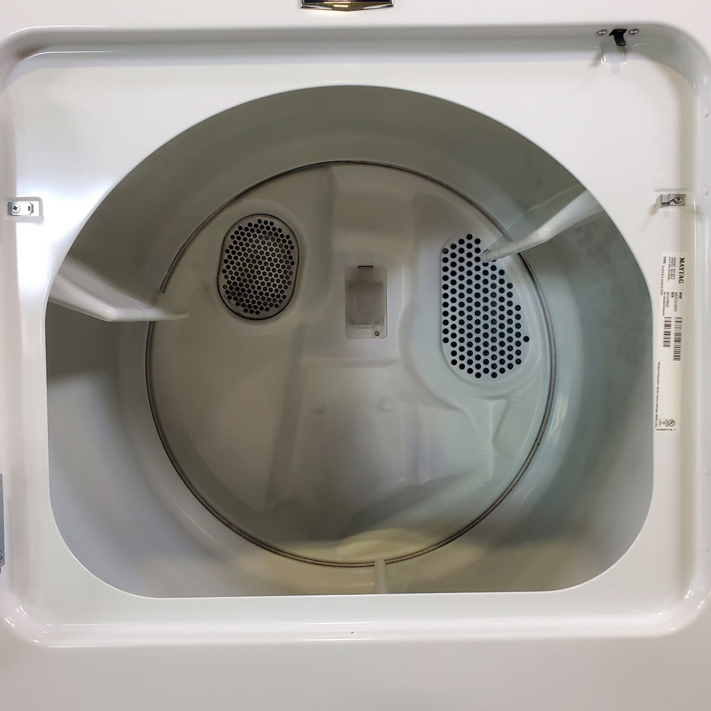 Pictures of Neu Preferred Maytag High Capacity Impeller Washer & Electric Dryer Set: 3.8 cu. ft. High Capacity Impeller Washer With Extra Water Cycle / Option & 7.0 cu. ft. Electric 220v Dryer With Auto Sensor Dry  - Certified Refurbished - Neu Appliance Outlet - Discount Appliance Outlet in Austin, Tx