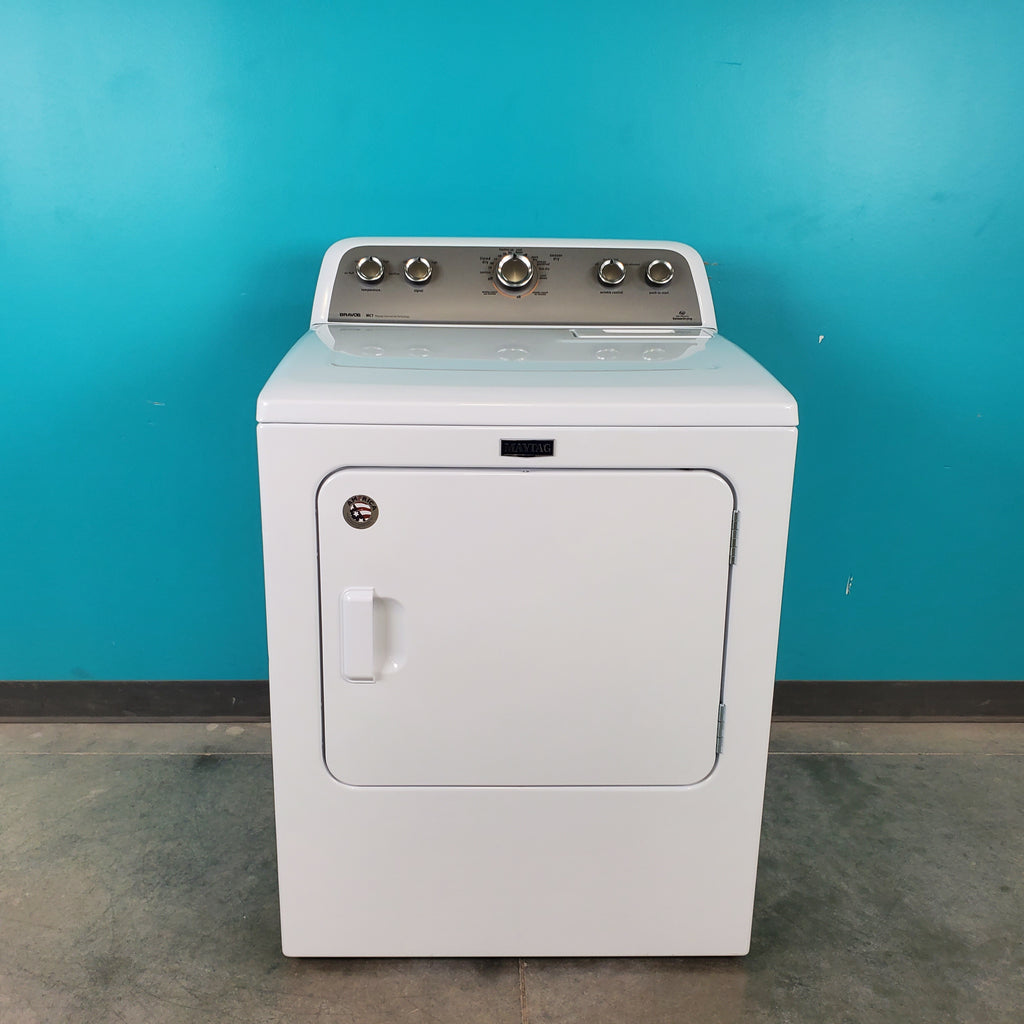 Pictures of Neu Elite Maytag Bravos 7.0 cu. ft. Gas Dryer With Auto Sensor Dry - Certified Refurbished - Neu Appliance Outlet - Discount Appliance Outlet in Austin, Tx