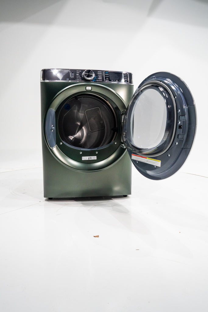 Pictures of GE Profile™ ENERGY STAR® 7.8 cu. ft. Capacity Smart Front Load Electric Dryer with Steam and Sanitize Cycle PFD95ESPWGN - New in Box - Neu Appliance Outlet - Discount Appliance Outlet in Austin, Tx