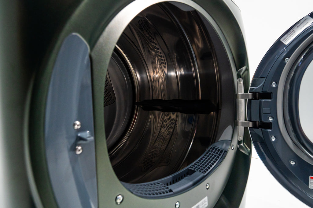 Pictures of GE Profile™ ENERGY STAR® 7.8 cu. ft. Capacity Smart Front Load Electric Dryer with Steam and Sanitize Cycle PFD95ESPWGN - New in Box - Neu Appliance Outlet - Discount Appliance Outlet in Austin, Tx