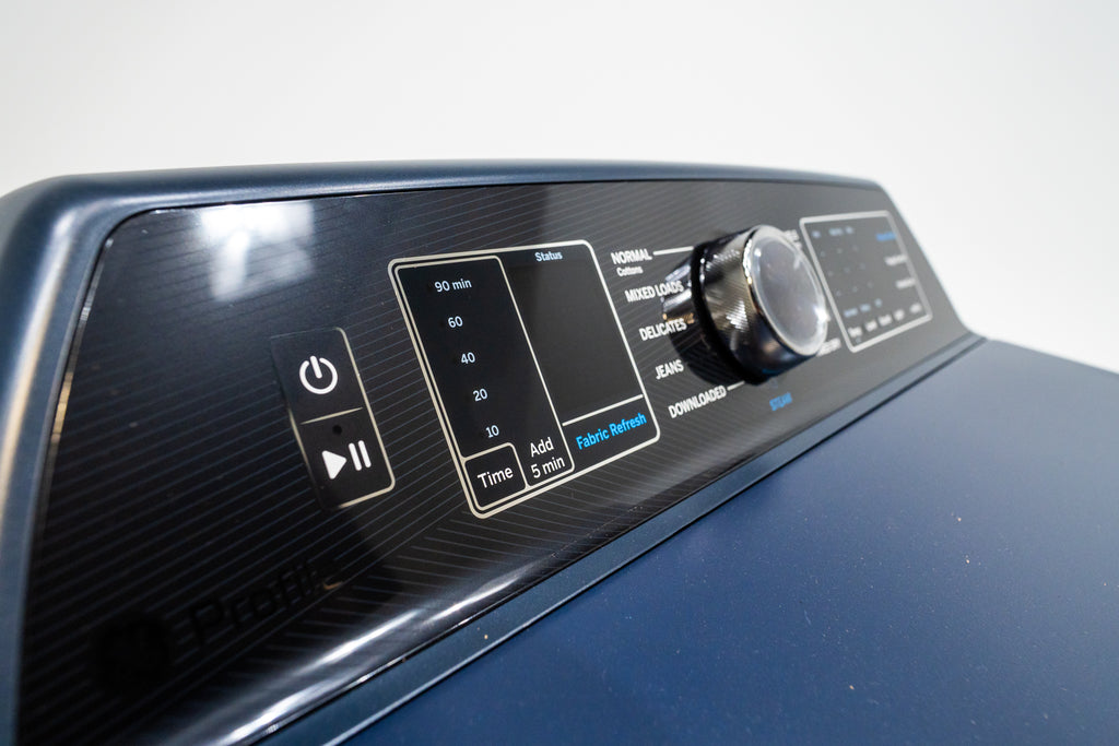 Pictures of GE Profile Energy Star Certified Large Steam Cycle Vented Electric Dryer PTD90EBPTRS - New in Box - Neu Appliance Outlet - Discount Appliance Outlet in Austin, Tx