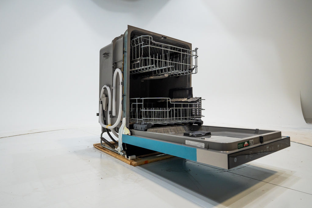 Pictures of GE Mueller Kitchen Package | GNE25JYKFS | JVM3160RFSS | GRF600AVSS | GDP630PYRFS - Neu Appliance Outlet - Discount Appliance Outlet in Austin, Tx