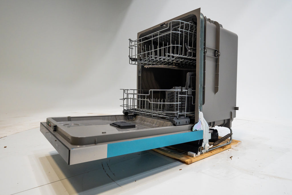 Pictures of GE Mueller Kitchen Package | GNE25JYKFS | JVM3160RFSS | GRF600AVSS | GDP630PYRFS - Neu Appliance Outlet - Discount Appliance Outlet in Austin, Tx