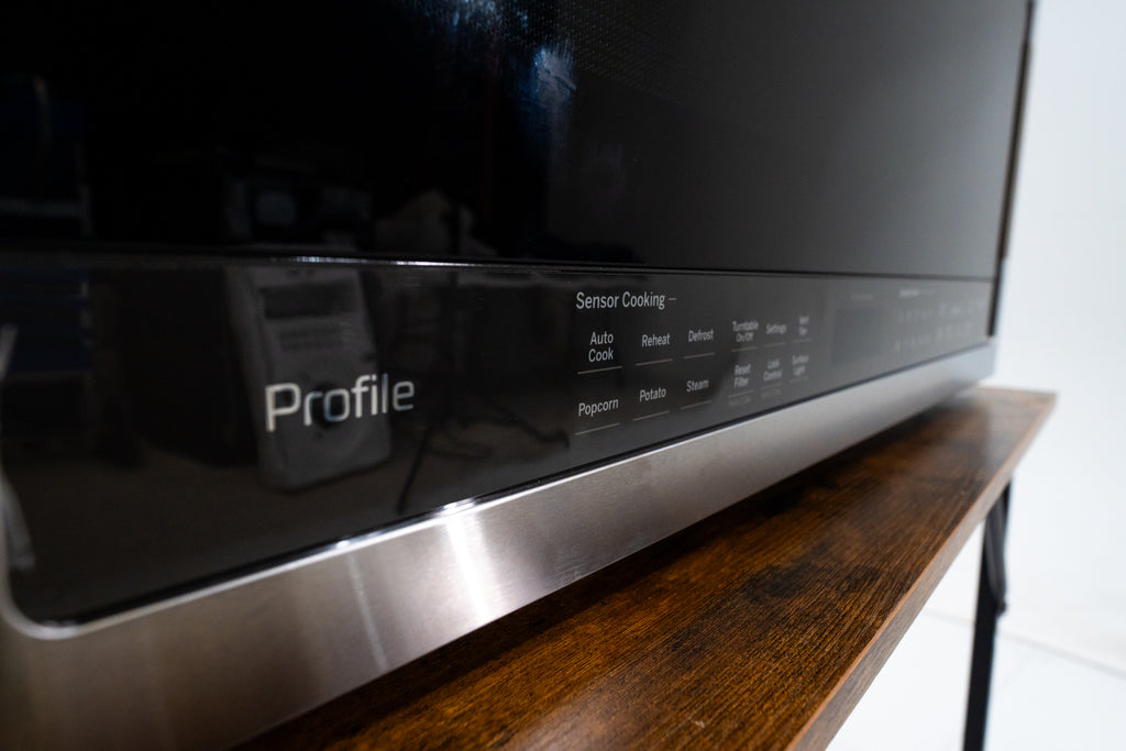 Pictures of The Barton Springs GE Kitchen Package | PGD29BYTFS | PHS930YPFS | PDP795SYVFS | PVM9005SJSS - Neu Appliance Outlet - Discount Appliance Outlet in Austin, Tx