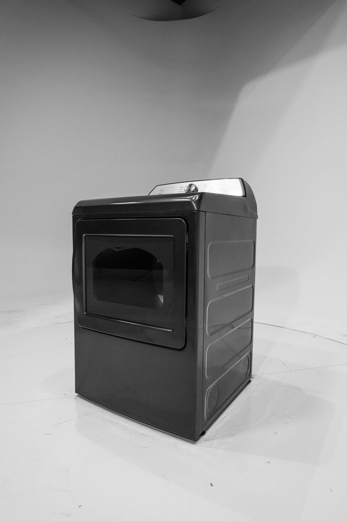 Pictures of GE Profile ENERGY STAR 7.4 cu. ft. Electric Dryer with 120 ft. Venting in Diamond Gray PTD60EBPRDG - New in Box - Neu Appliance Outlet - Discount Appliance Outlet in Austin, Tx