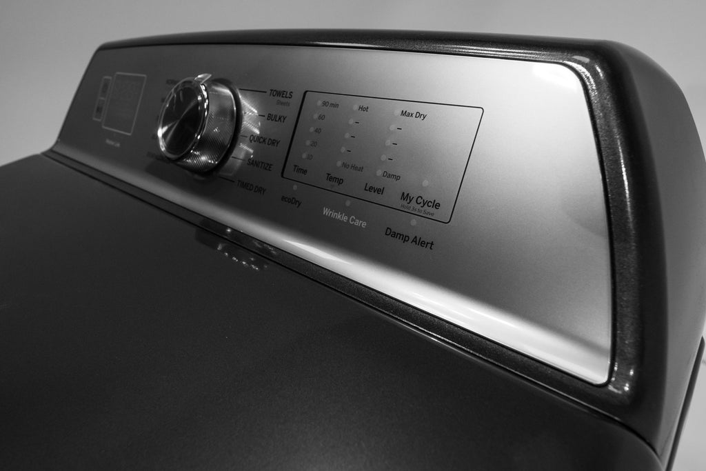 Pictures of GE Profile ENERGY STAR 7.4 cu. ft. Electric Dryer with 120 ft. Venting in Diamond Gray PTD60EBPRDG - New in Box - Neu Appliance Outlet - Discount Appliance Outlet in Austin, Tx