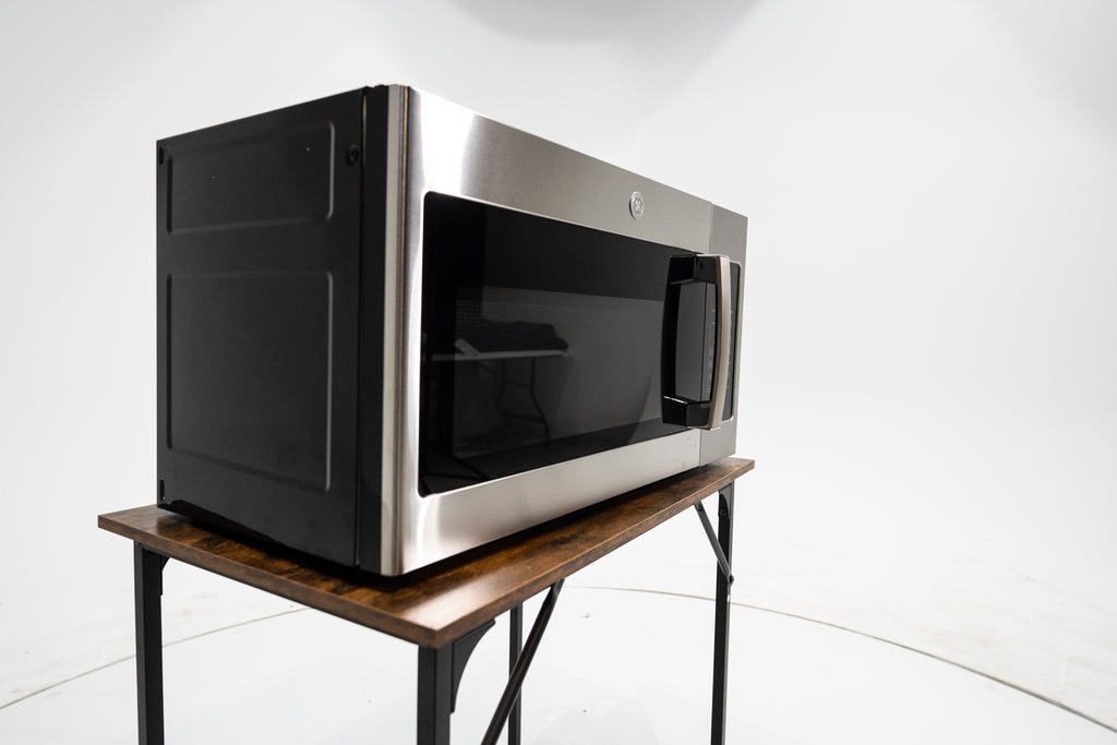 Pictures of GE® 1.6 Cu. Ft. Over-the-Range Microwave Oven in Stainless Steel JVM3160RFSS - New in Box - Neu Appliance Outlet - Discount Appliance Outlet in Austin, Tx