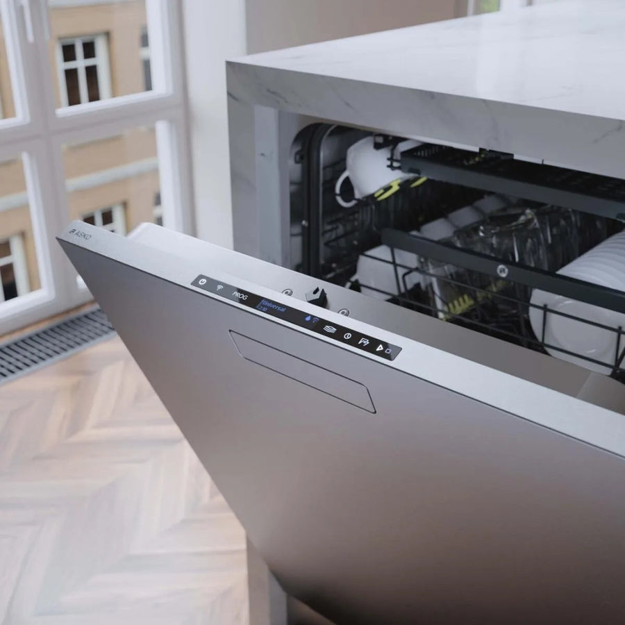 ASKO Smart Dishwasher with 40 dBA Noise Level, 3 Racks, and 3 Spray Arms 1111391 - DBI565IXXLS - Scratch & Dent (Moderate)
