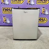 Whirlpool 2.7 cu ft Mini Refrigerator in Stainless Steel 25SA156 - WH27S1E - Scratch & Dent (Minor)