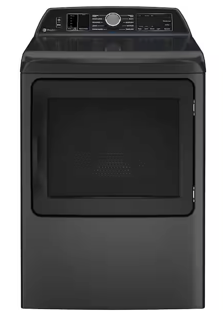 Pictures of GE Profile™ ENERGY STAR® 7.4 cu. ft. Capacity Smart Electric Dryer with Sanitize Cycle and Sensor Dry in Diamond Gray PTD70EBPTDG - Scratch and Dent (Moderate) - Neu Appliance Outlet - Discount Appliance Outlet in Austin, Tx
