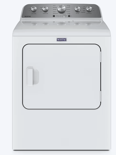 Pictures of Maytag 7.0 cu. ft Gas Dryer with End of Cycle Signal and Wrinkle Prevent MGD5030MW - Scratch & Dent (Minor) - Neu Appliance Outlet - Discount Appliance Outlet in Austin, Tx