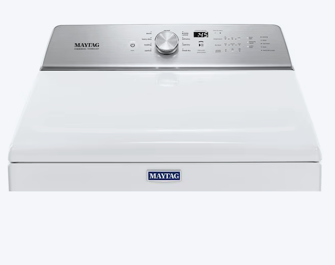 Pictures of Maytag 7.4 cu. ft. Large Capacity Electric Dryer with Rapid Dry Cycle and IntelliDry® Sensor MEDB765FW - Certified Refurbished - Neu Appliance Outlet - Discount Appliance Outlet in Austin, Tx