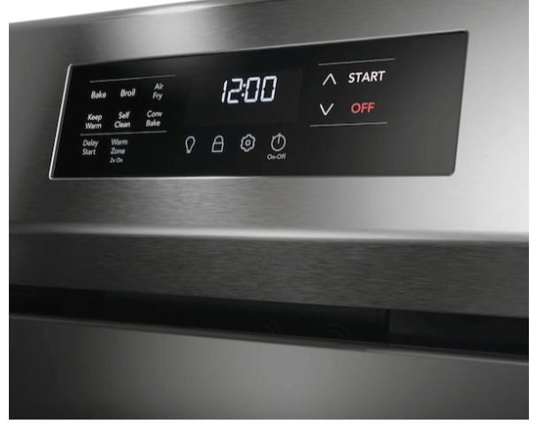 Frigidaire Electric Range with Five Cooktop Element, Air Fry and Self Cleaning 22142774 - FCRE3083AS - Open Box