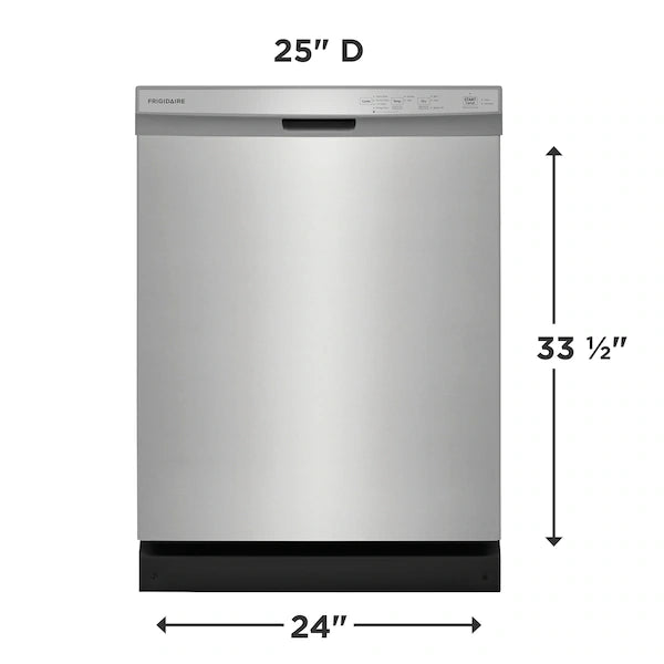 Pictures of Frigidaire Stainless Steel 24" ENERGY STAR Dishwasher with DishSense® Sensor Technology - New in box - Neu Appliance Outlet - Discount Appliance Outlet in Austin, Tx