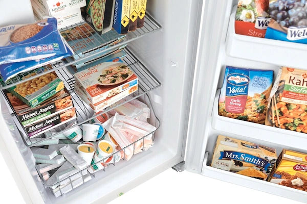 Frigidaire 13 Cu. Ft. Garage Ready Upright Freezer with EvenTemp™ Cooling System 251318SD1357 - FFFU13F2VW - Scratch & Dent (Major)