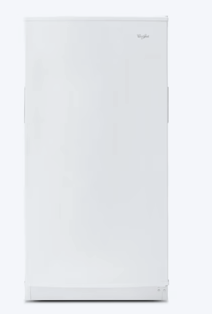 Whirlpool 16 cu. ft. Upright Freezer with LED Lighting 22131SD112 - WZF34X16DW - Scratch & Dent (Minor)