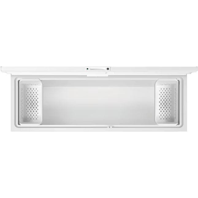 Frigidaire 25 Cu. Ft. Garage Ready Chest Freezer with LED Light and Adjustable Temperature Control 20331SD291 - FFCL2542AW - Scratch & Dent (Major)
