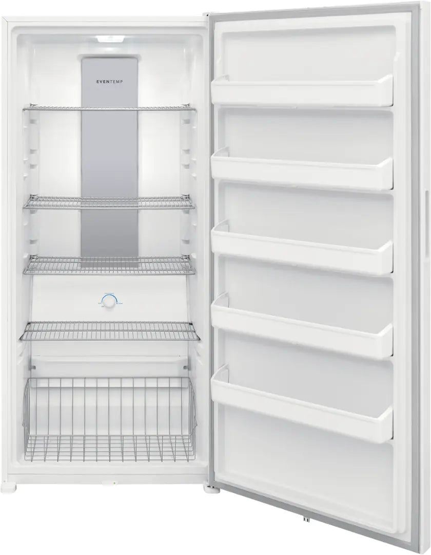 Frigidaire 20 Cu. Ft. Energy Star Garage Ready Upright Freezer in White 22136SD343 - FFUE2022AW - Scratch & Dent (Moderate)