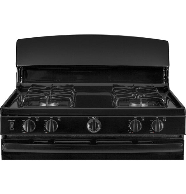 Pictures of GE® Free-Standing Gas Range in Black JGBS30DEKBB - New in Box - Neu Appliance Outlet - Discount Appliance Outlet in Austin, Tx