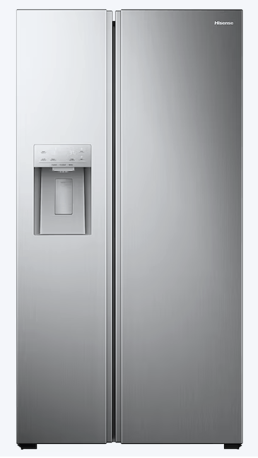 Hisense 29.1 cu. ft. Standard Depth Side by Side Refrigerator Stainless Steel 22132SD127 - HRS290P5FSE - Scratch & Dent (Moderate)