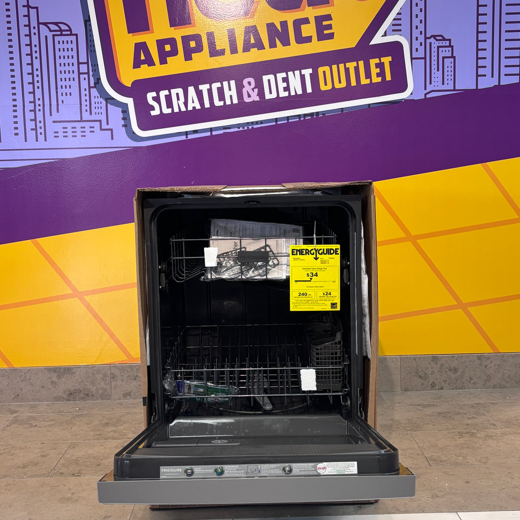 Pictures of Frigidaire Stainless Steel 24" ENERGY STAR Dishwasher with DishSense® Sensor Technology - New in box - Neu Appliance Outlet - Discount Appliance Outlet in Austin, Tx